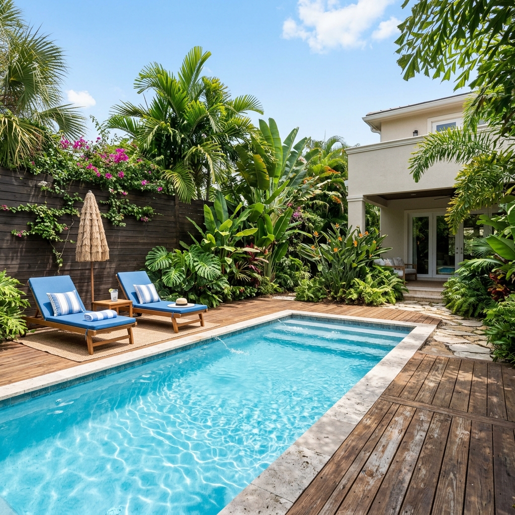 Pool area maintenance
