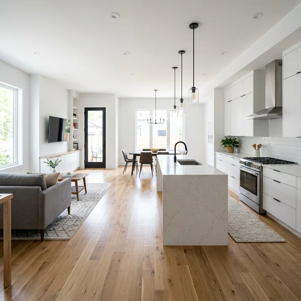 Professional property renovation result